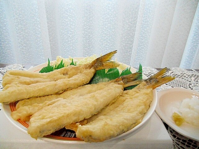 かますの天ぷら レシピ 作り方 By Mimi2385 楽天レシピ