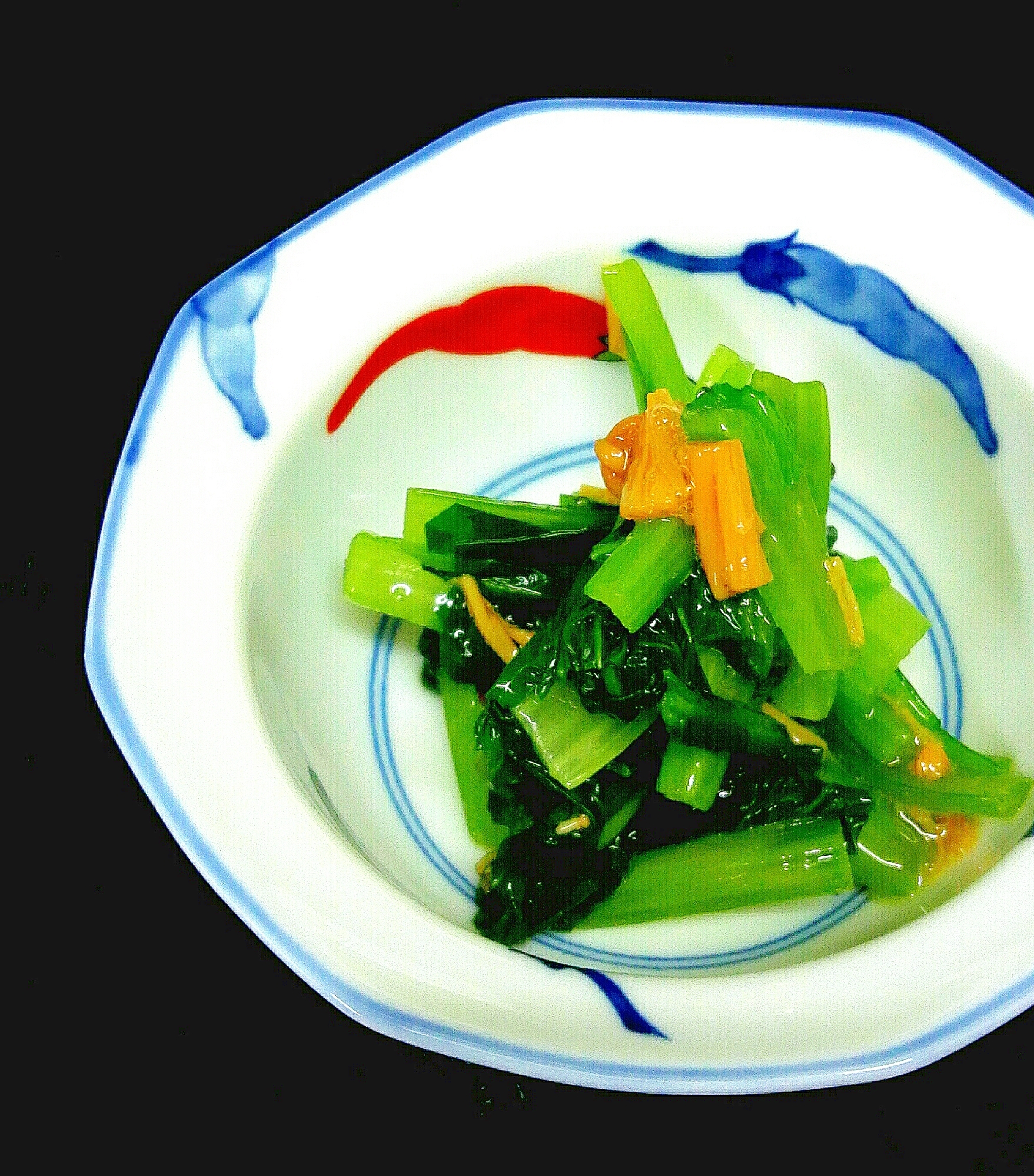 小松菜の簡単和え物