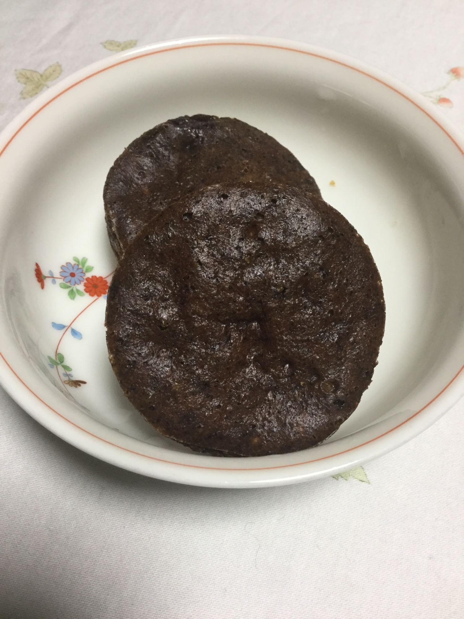 ココア風味のバナナケーキ