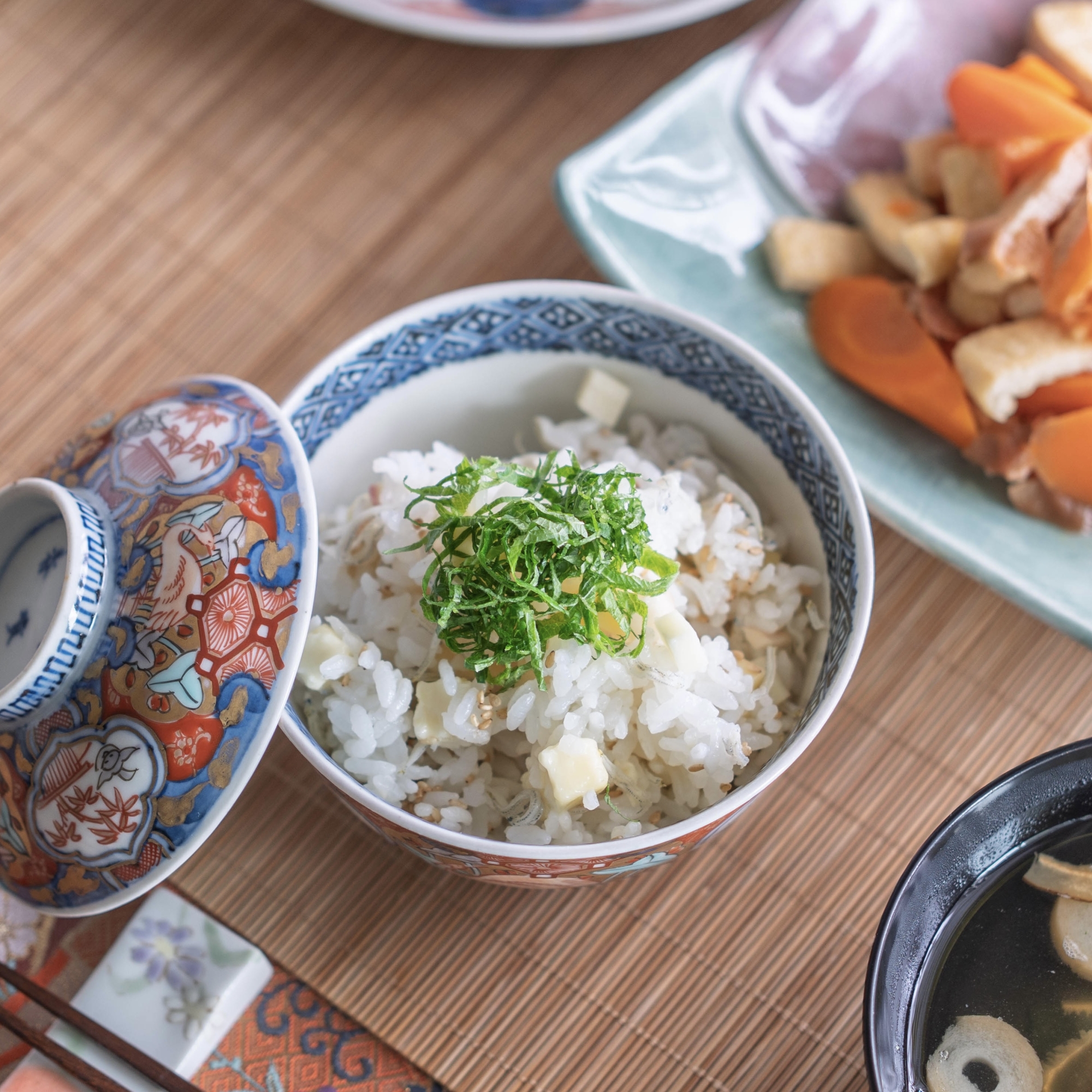 新しょうがとじゃこチーズの混ぜご飯【和食・主食】