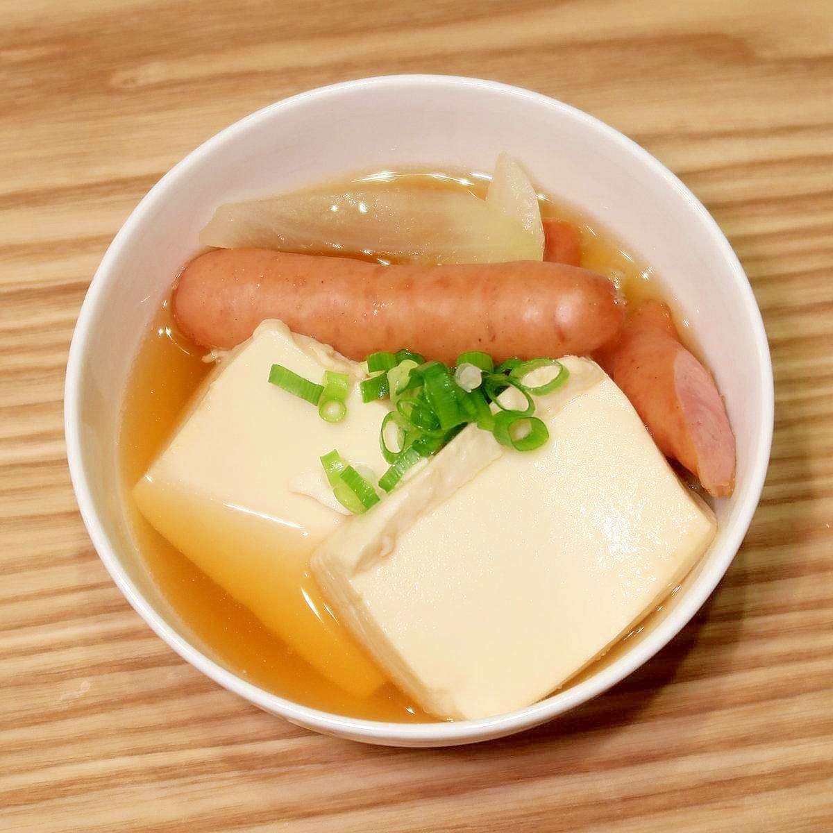 ウインナーで肉豆腐☆お手軽に