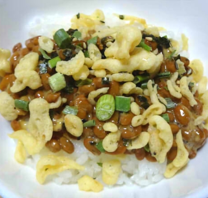 納豆卵かけご飯☆