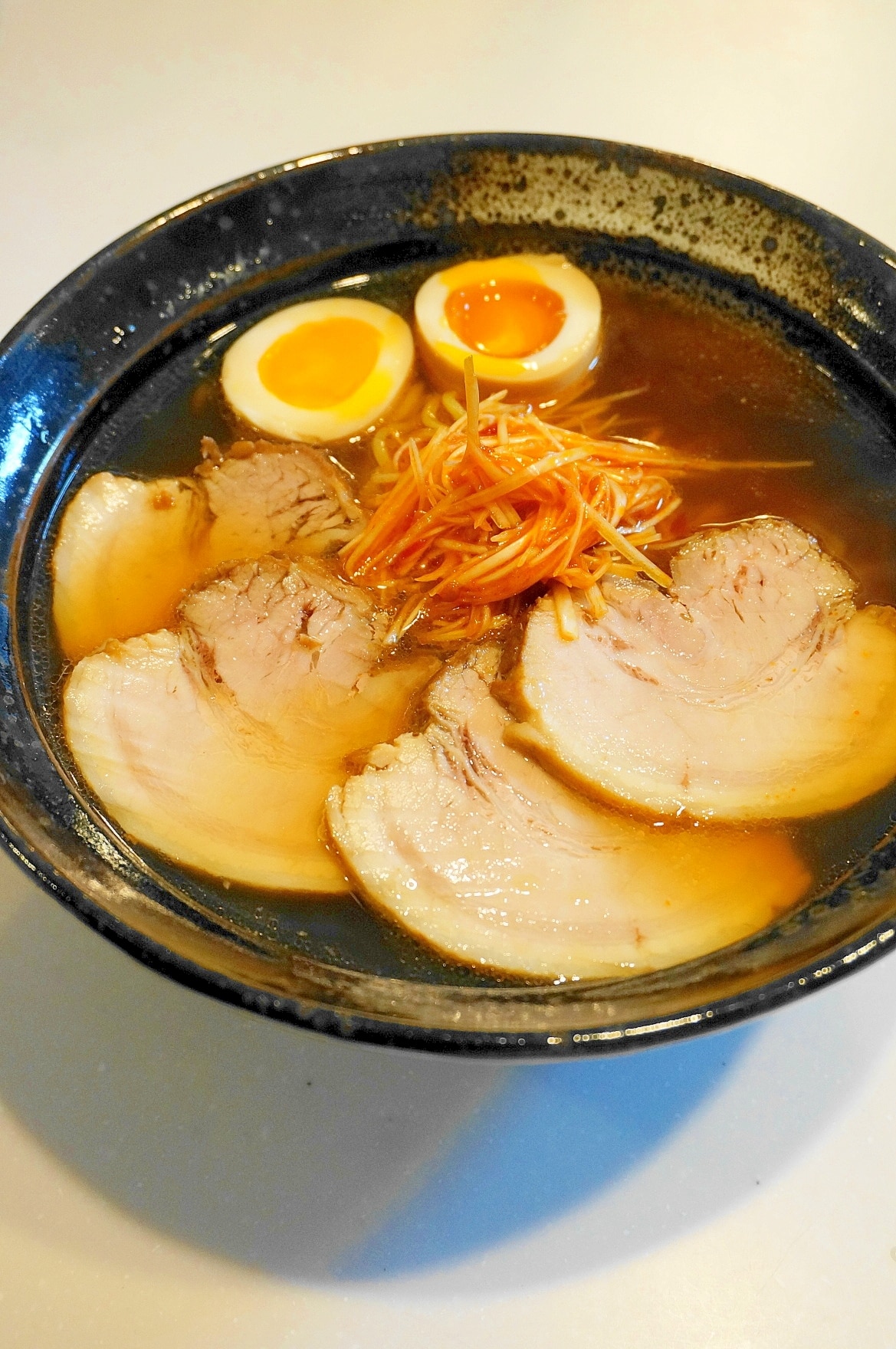 スープも焼豚も煮卵も手作り！辛ネギチャーシューメン レシピ・作り方