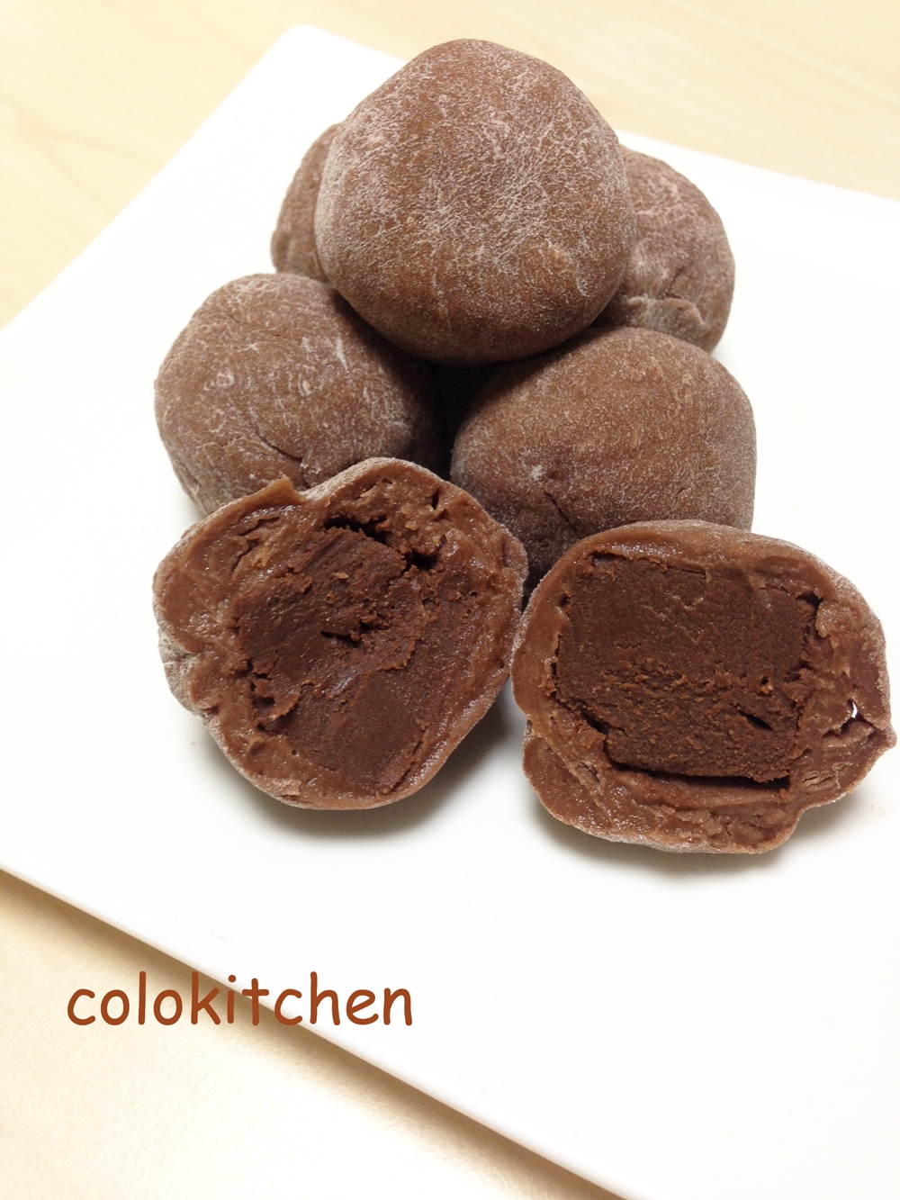 もちっと生チョコ大福 レシピ 作り方 By Colokitchen 楽天レシピ もちっと生チョコ大福 レシピ 作り方 By Colokitchen 楽天レシピ