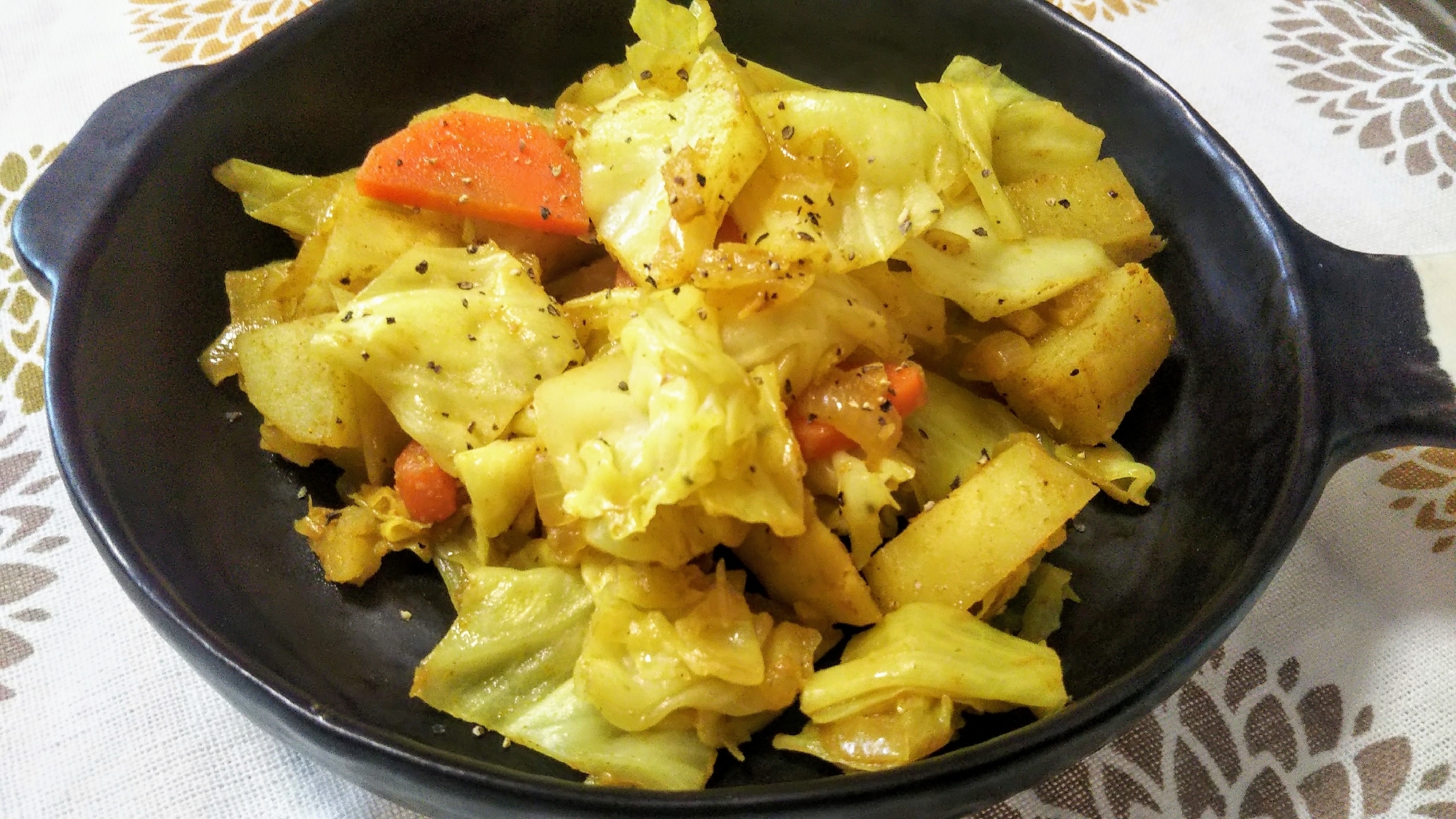 冷蔵庫一掃 残り野菜のサブジ インド風野菜炒め煮 レシピ 作り方 By おまめcafe 楽天レシピ