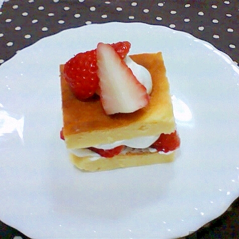 チーズケーキミルフィーユ