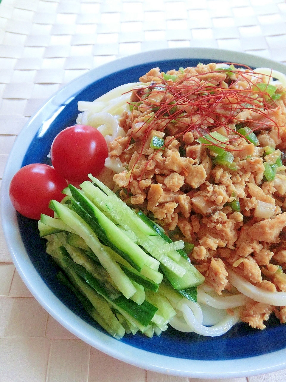 冷凍うどんで肉？味噌うどん✿