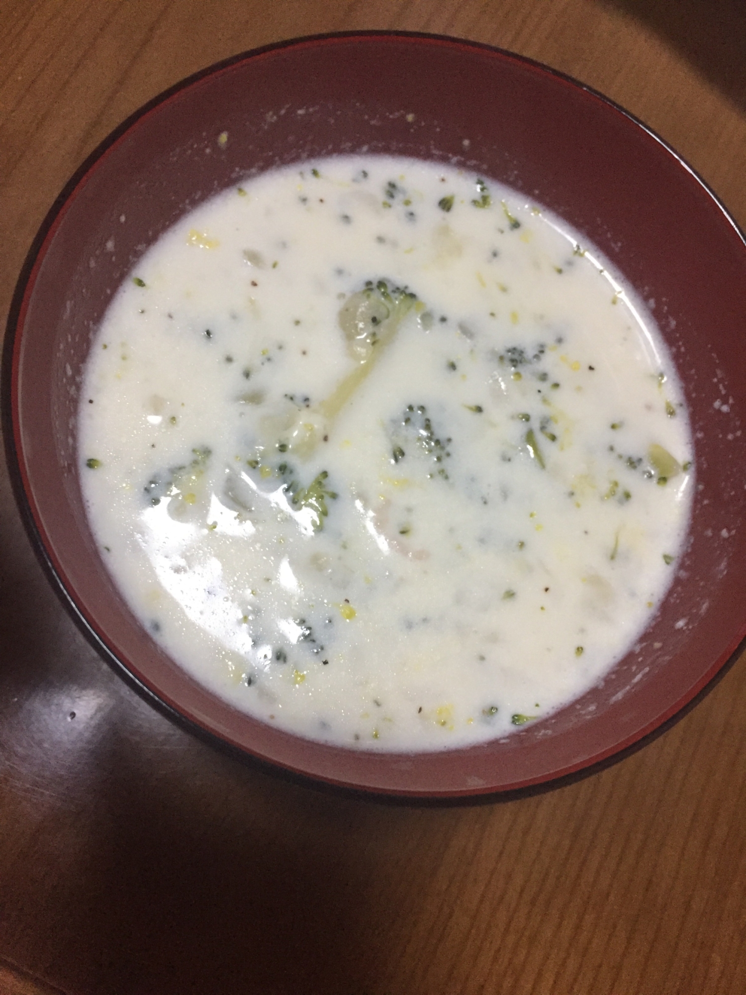 ブロッコリーのチーズスープ