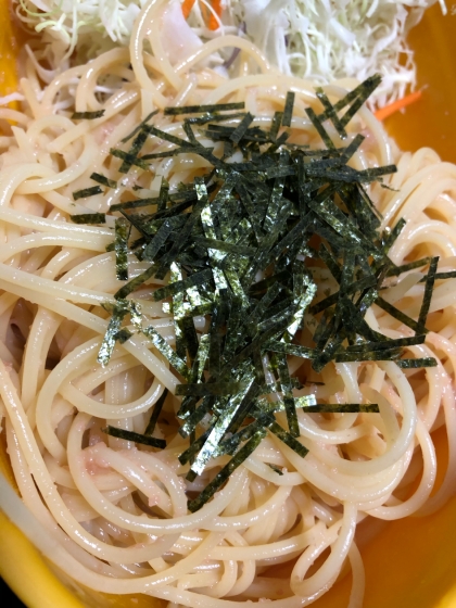 たらこソースにちょい足し！ガーリックたらこパスタ