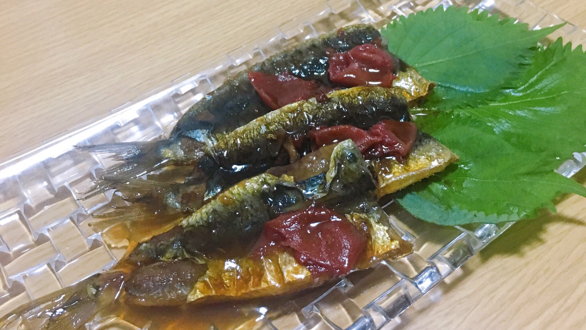 簡単♡イワシ梅かば焼き