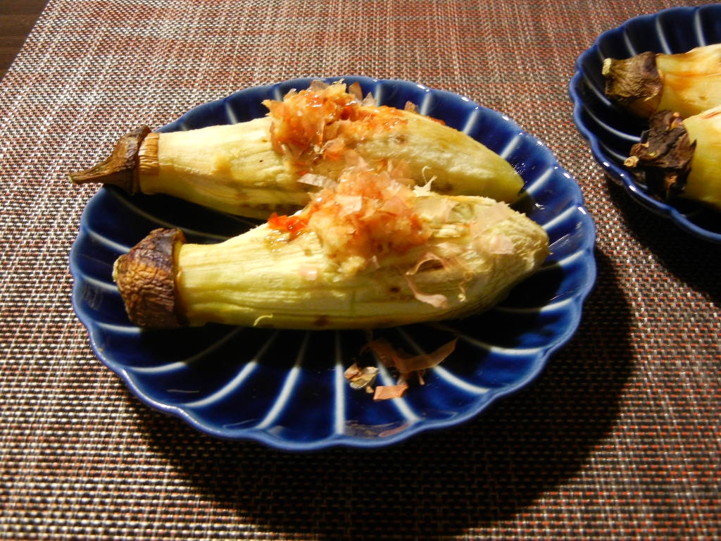 焼きナスのウマダレ