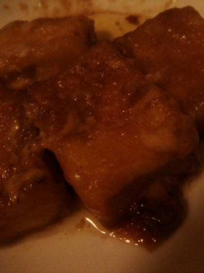 豆腐の照り焼きステーキ