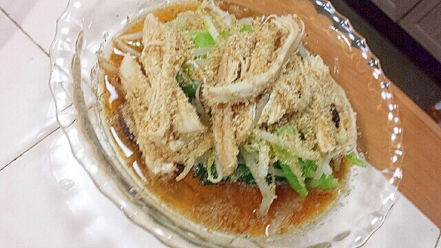 さっぱりヘルシーに☆鶏もやし レシピ・作り方 by tokeiya_japan