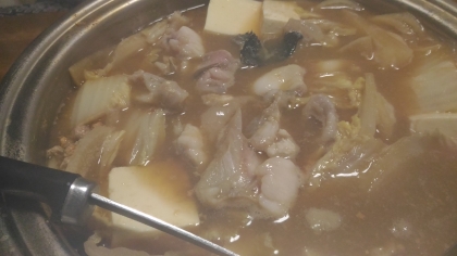 湯気がほわほわしてわかりにくいですが、美味しく頂きました！お肌に良さそうです！レシピありがとうございます<(_ _)>