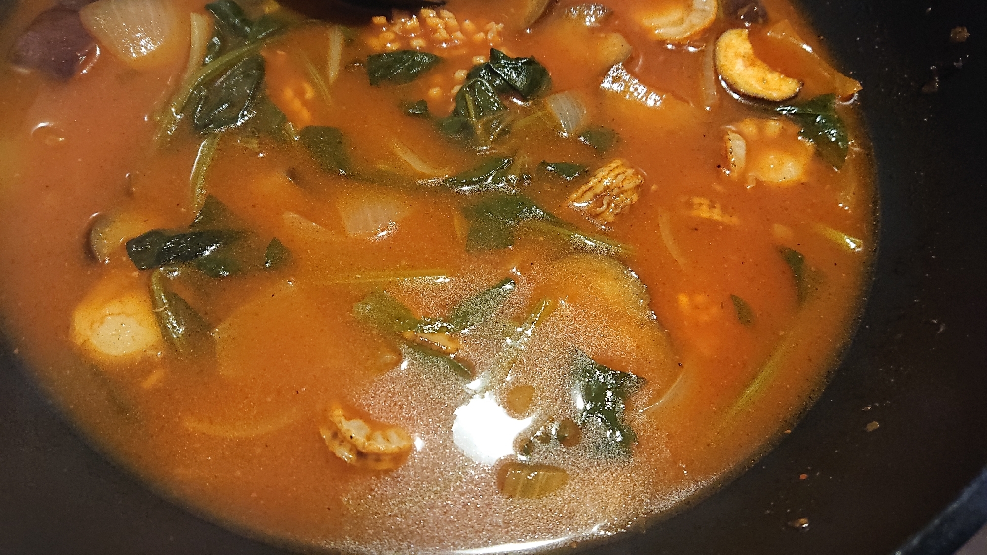 海鮮トマトスープ