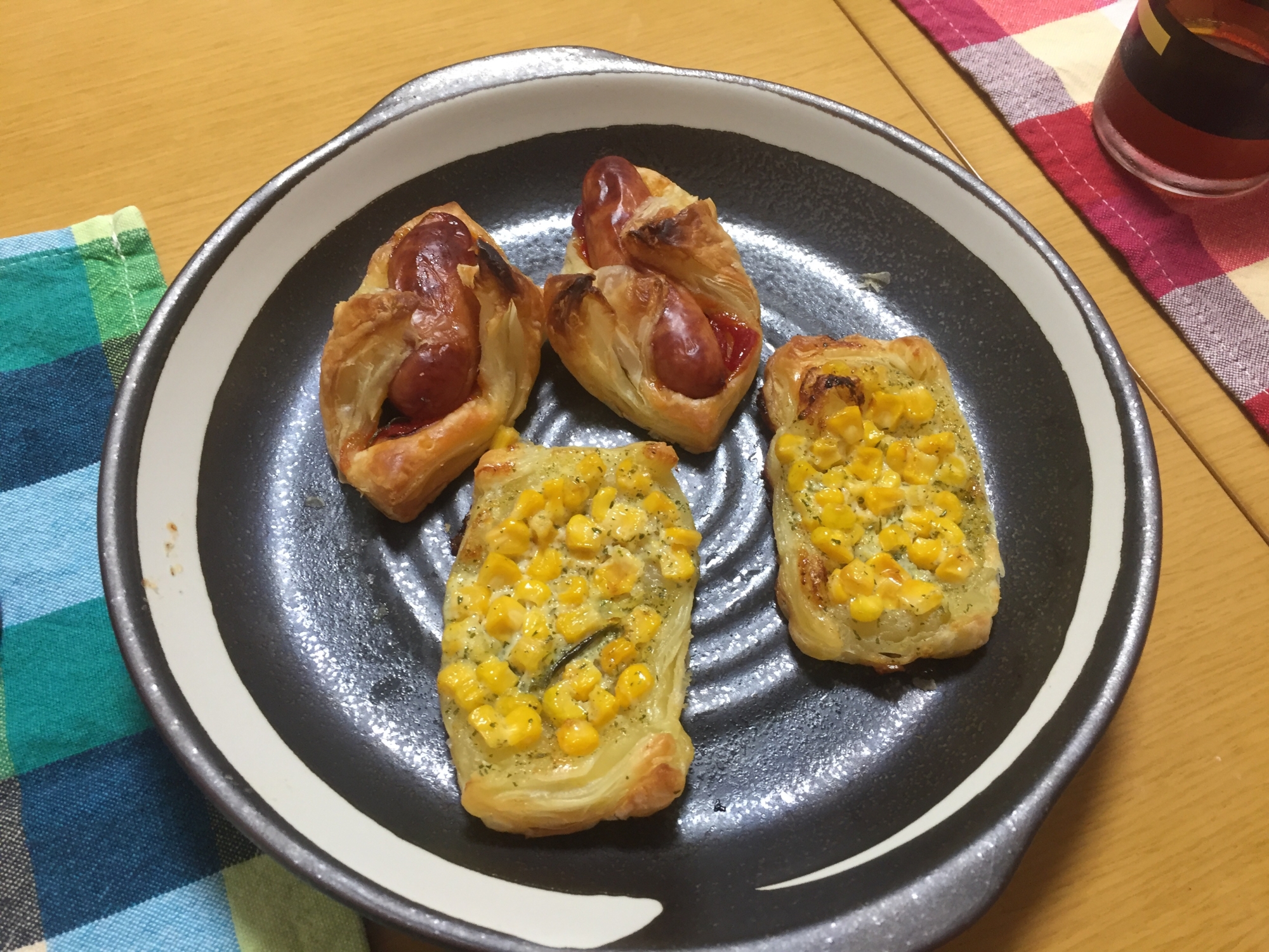 冷凍パイシートでサクサクデニッシュ!