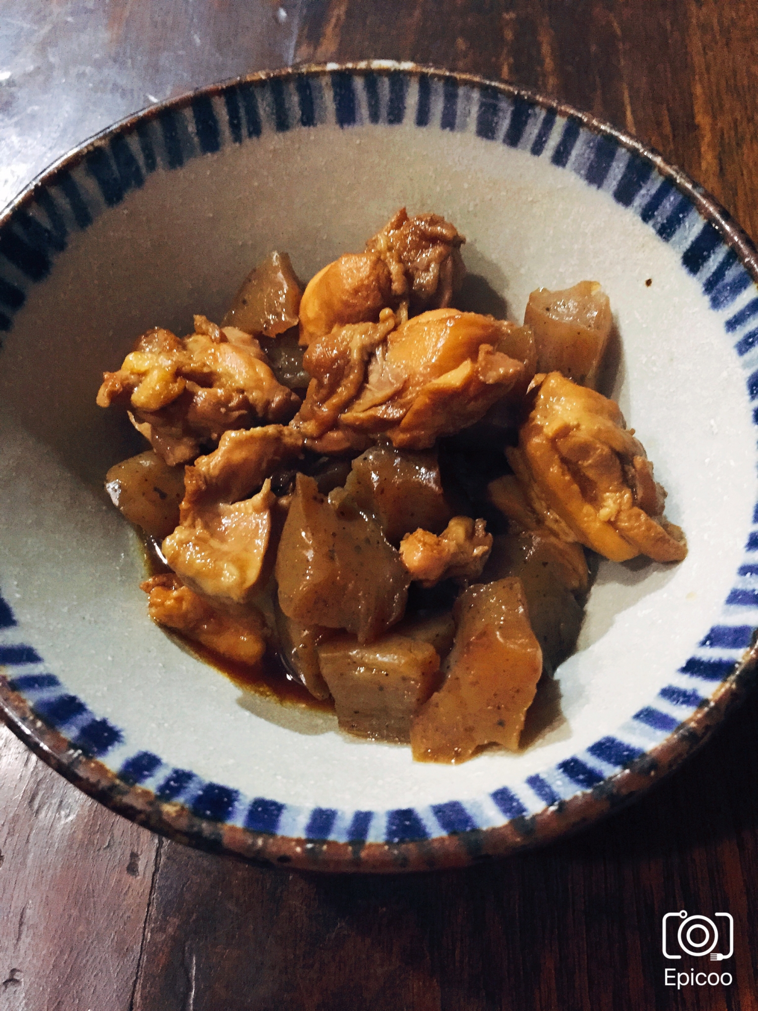 圧力鍋 鳥もも肉とこんにゃくのさっぱり煮