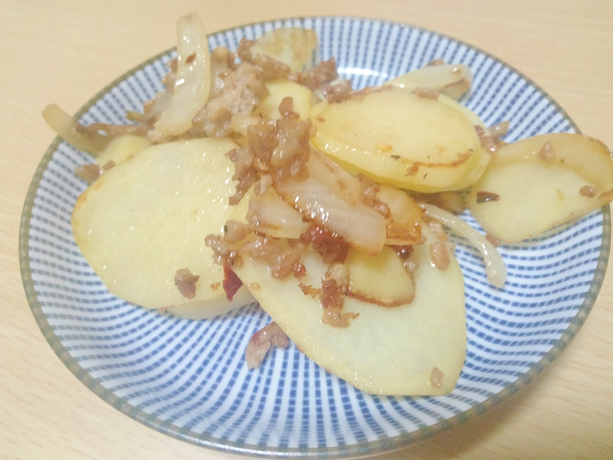 豚ミンチでジャーマンポテト風　夕食のおかずに最適