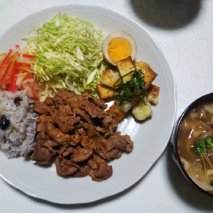 薄切りロースで作る☆豚肉の生姜焼き