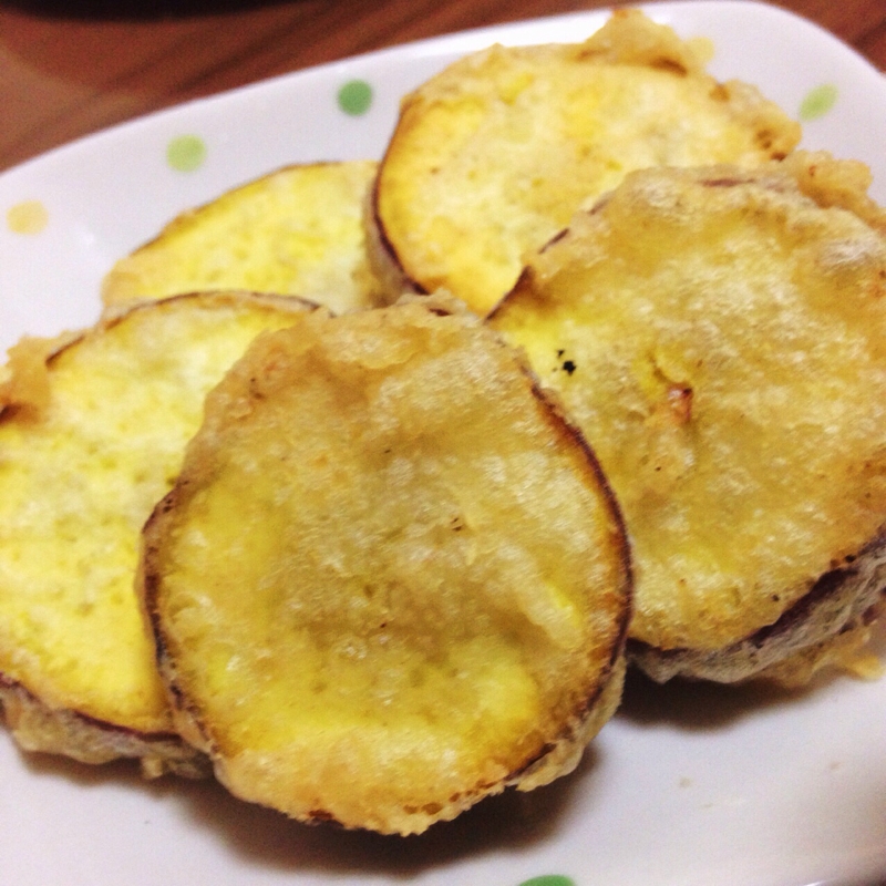 お好み焼き粉で☆てんぷら〜さつまいも〜