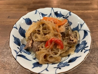 魚の煮汁の春雨煮