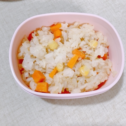 幼児食！炊飯器ピラフ