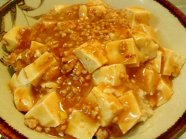 麻婆豆腐丼