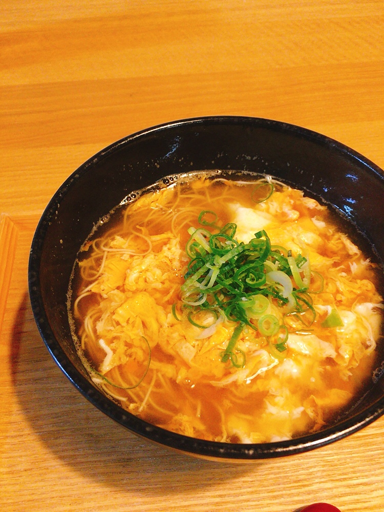 冬も素麺♪卵にゅうめん