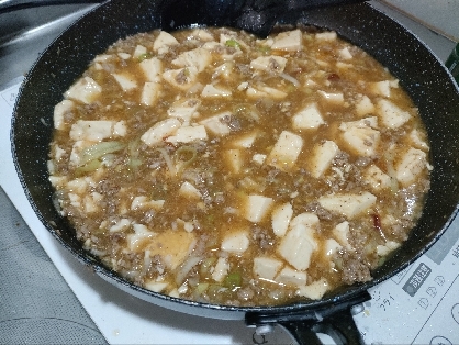 山椒が効いた麻婆豆腐が食べたかった♪美味しかったです(⁠ ⁠ꈍ⁠ᴗ⁠ꈍ⁠)レシピありがとうございます☆