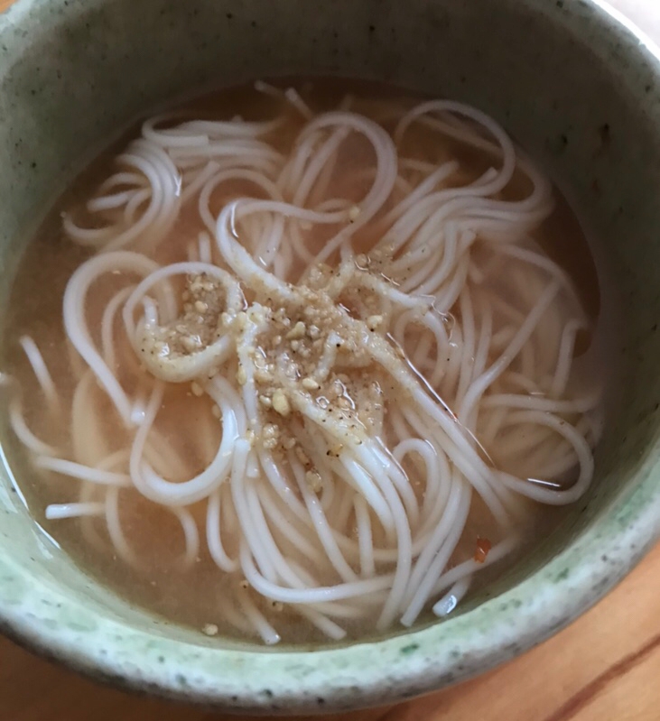 ピリ辛味噌にゅうめん