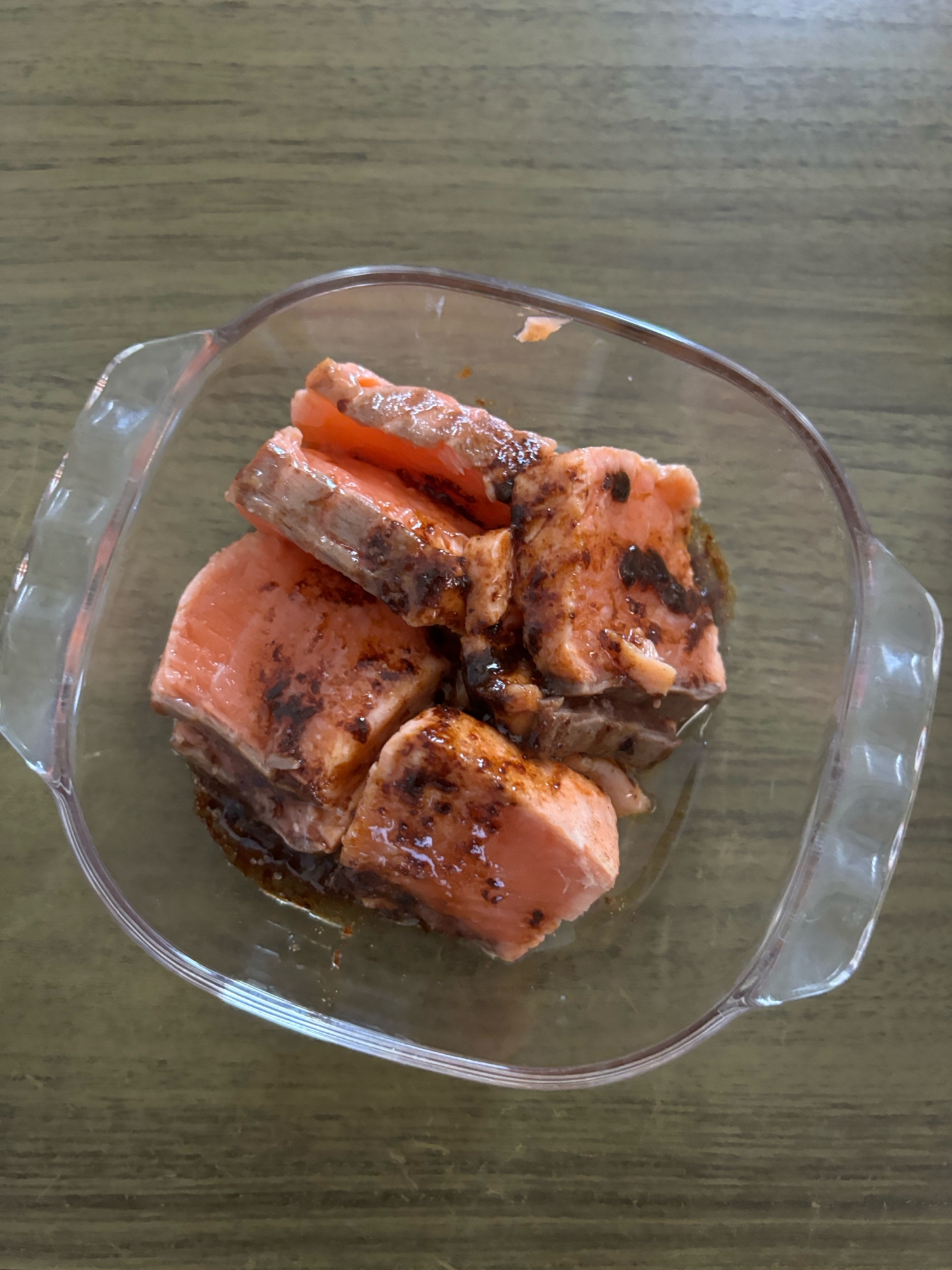 サーモンステーキ