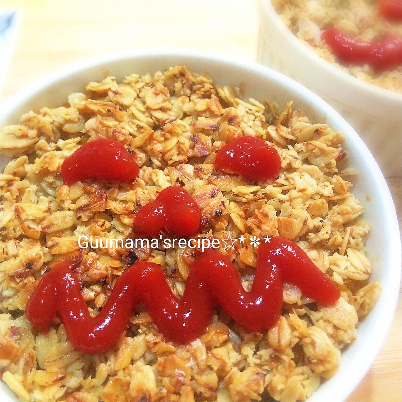 オートミールで♡簡単♡かぼちゃのスコップコロッケ