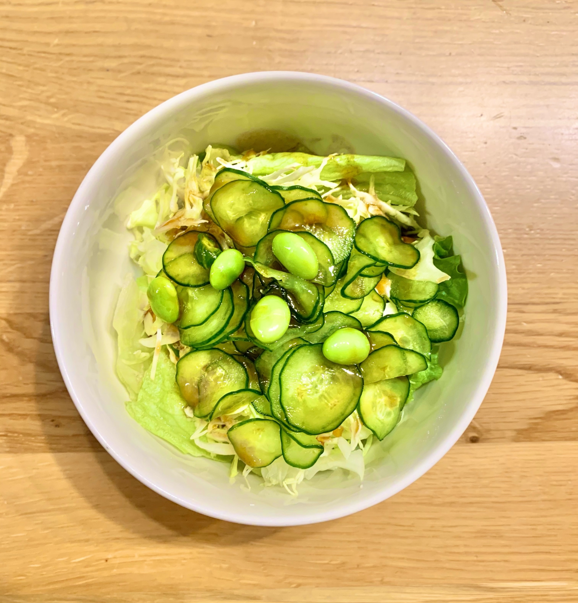 オリーブオイルと醤油で☆グリーンサラダ