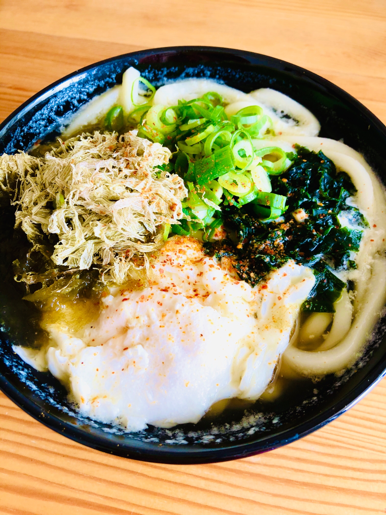 二日酔いに〜☆昆布うどん