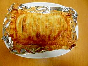 パイシートでアップルパイ