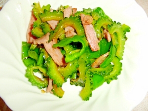 ゴーヤピーのマーガリン炒め レシピ 作り方 By イヒッ ｖ 楽天レシピ