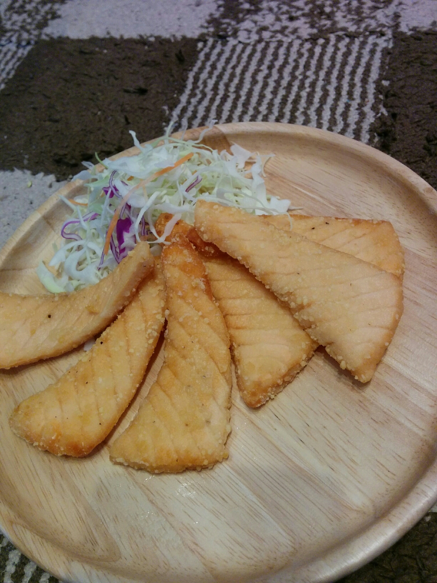 サーモンの唐揚げ【取り分け離乳食に】