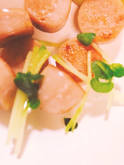 かいわれと魚肉ソーセージのサラダ レシピ 作り方 By やみー 楽天レシピ