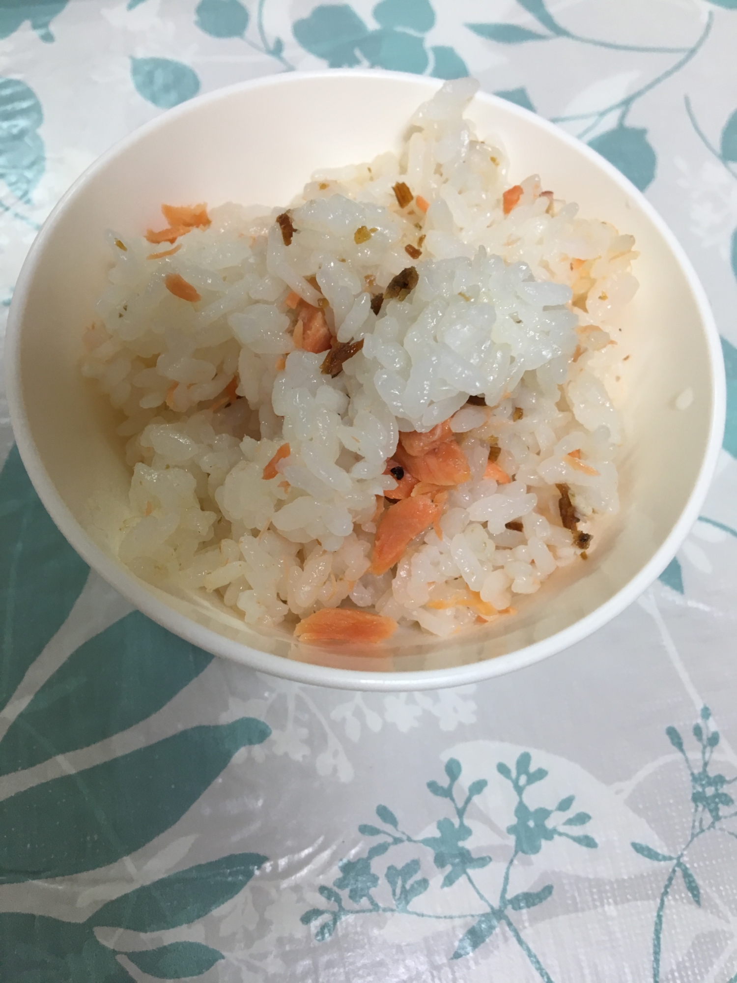 離乳食完了期☆銀鮭といかなごのくぎ煮の混ぜご飯☆