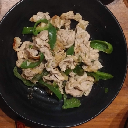 しっとり柔らか！豚こま肉とピーマンのマヨポン酢炒め
