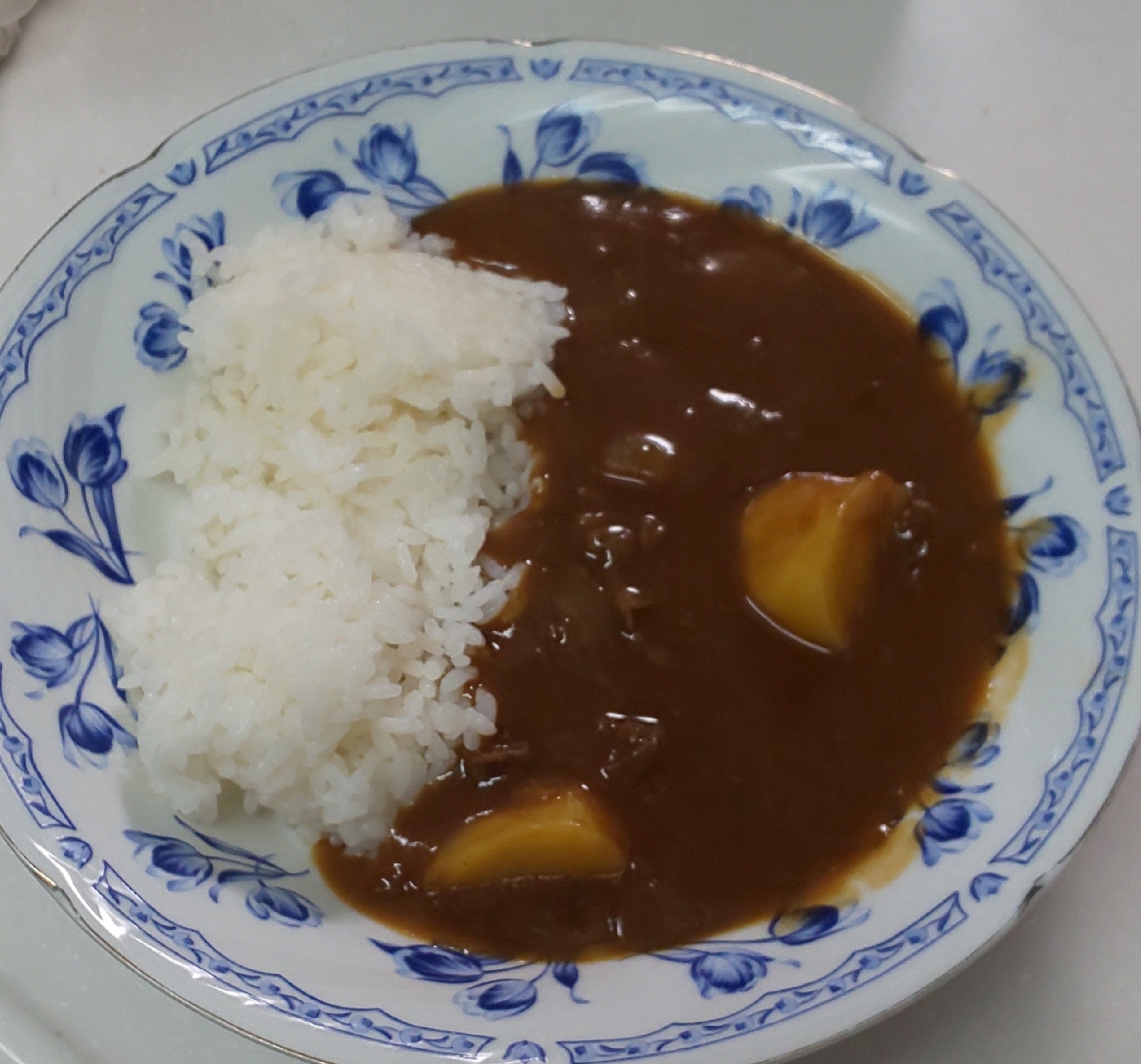 活力鍋(圧力鍋)でカレーライス(^ー^)