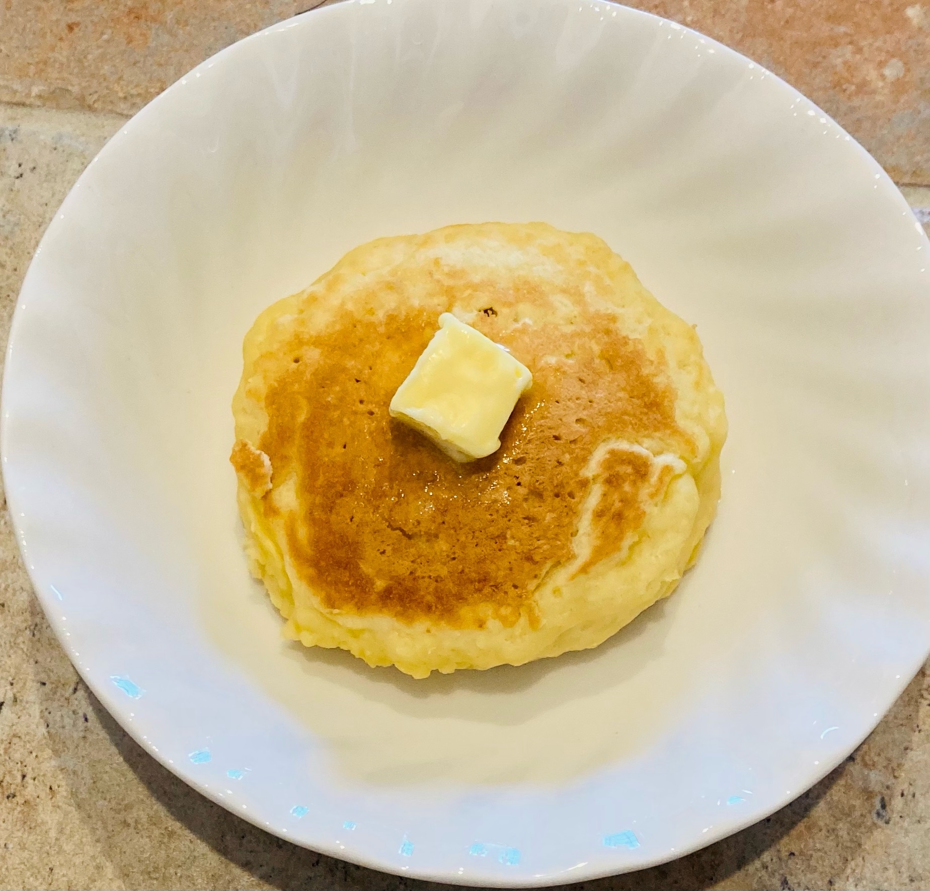 ふわふわぽってり♡厚みのあるホットケーキ☆