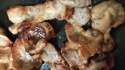 豚肉のポン酢焼き