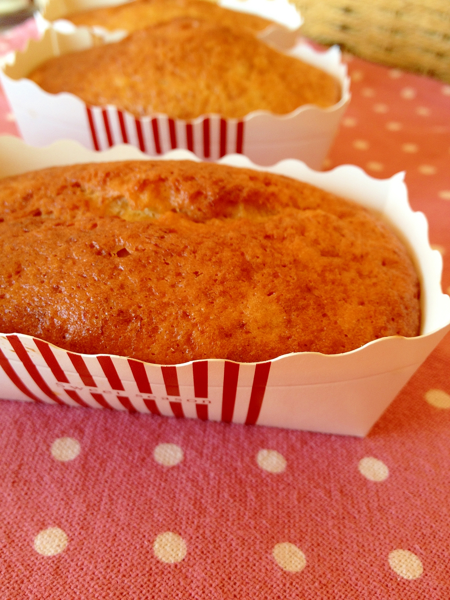 HMで簡単*ふんわりバナナケーキ