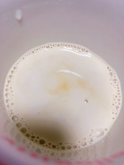 蜂蜜豆乳ミルクティー