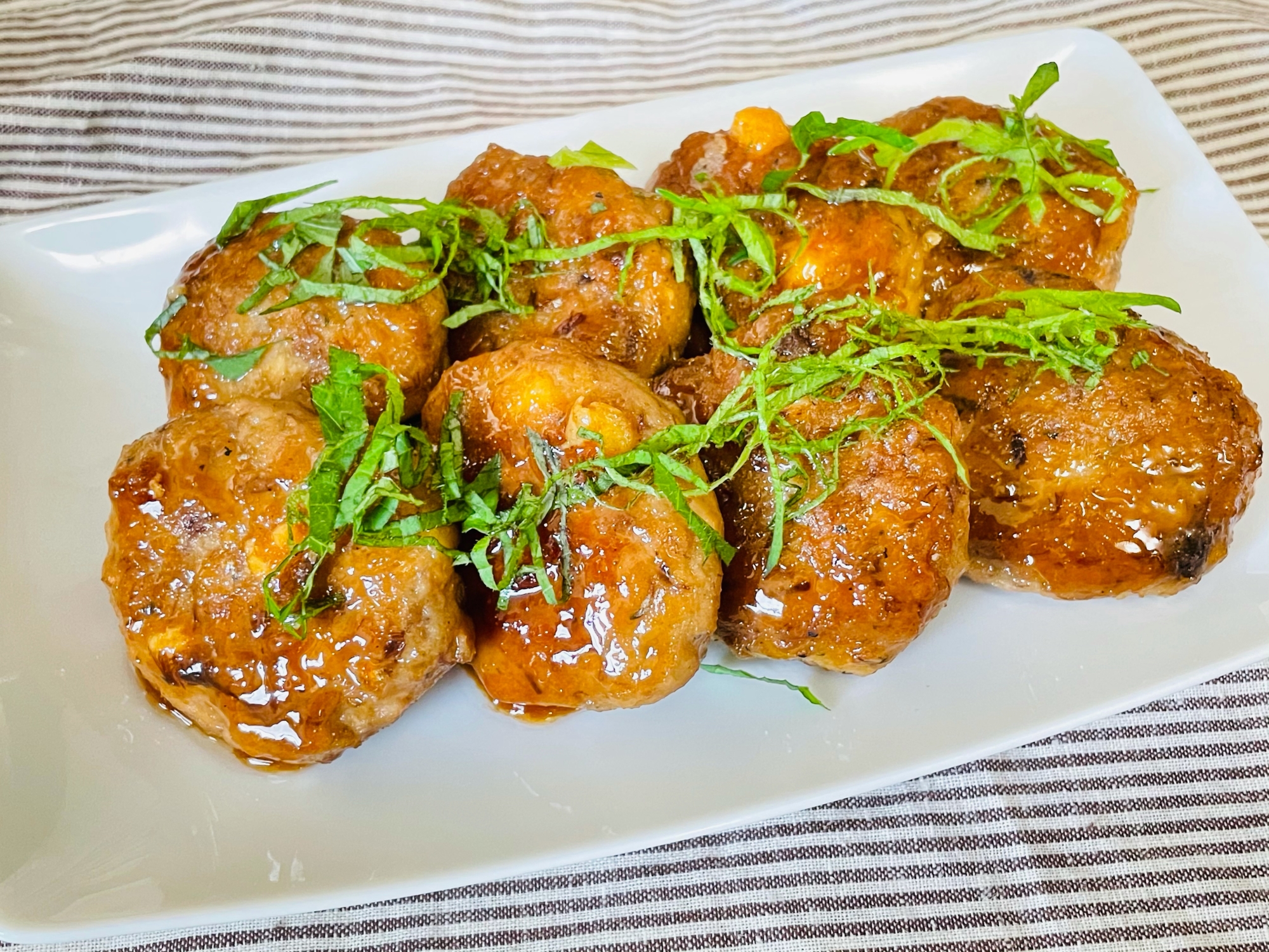 照り焼きサバ缶つくね