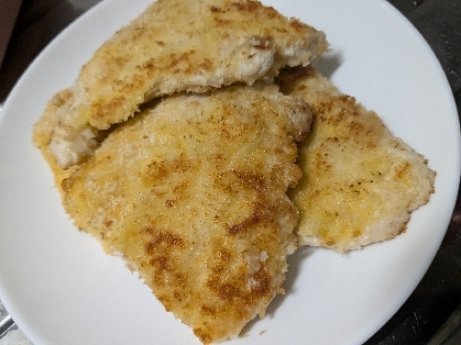 豚ももブロックでとんかつ、なるほどです！食べやすく、美味しく、いただきました。レシピありがとうございます！
