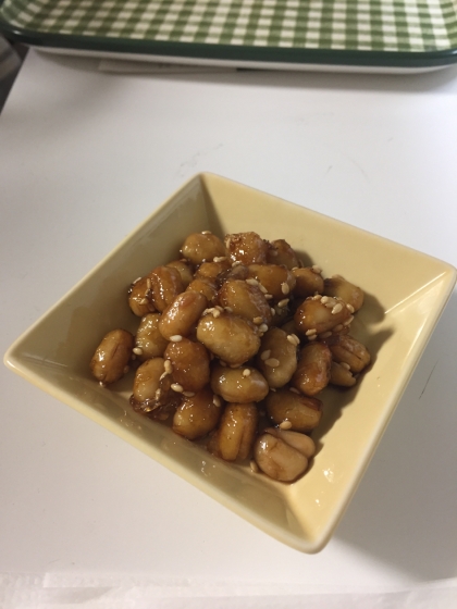 大豆が苦手な主人でもパクパク食べてくれました！身体にもいいので、また作らせてもらいます(*^^*)レシピありがとうございました♪