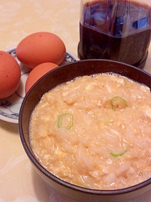 我が家の簡単☆たまご雑炊