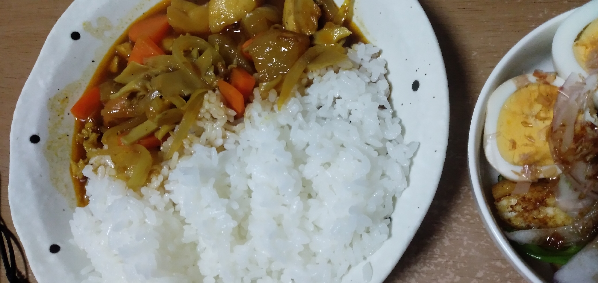 2日目おでんでカレー